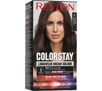 Revlon Colorstay Coloration Permanente Crème Longue Tenue N°4 Châtain Foncé 1 Kit