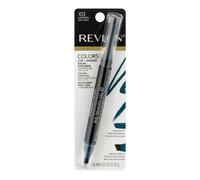 Revlon ColorStay Eyeliner Kajal Biseaut 2-en-1 Waterproof avec Pinceau Estompeur pour un Yeux Charbonn Evergreen (103) 0,01 oz
