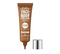 Revlon ColorStay Face & Body Glow Lotion, Lotion teintée visage et corps hydratante, Éclat naturel lumineux, Fini non gras 24H hydratation, 130 If You Glow You Glow, 30 ml