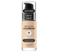 Revlon ColorStay - Fond de teint Longue Tenue 24H - Maquillage Teint et Soin Peaux Mixtes à Grasses - Formule Nourrissante et Protectrice à Base de Vitamine E - SPF 15-30 ml - N180 Sand Beige