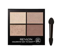 Revlon Colorstay, Ombre à paupières, Palette Maquillage Yeux Quatuor Longue Tenue 16H, Fard à Paupières Paillette - N500 Addictive, 4,8 g