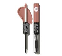 Revlon ColorStay Overtime Lipcolor, rouge à lèvres liquide avec brillant à lèvres transparent, double extrémité avec vitamine E, 540 Unstoppable Nude, 0,07 ml