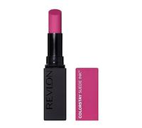 Revlon, ColorStay Suede Ink, Rouge à lèvres, Fini mat, Couleur vibrante, Formule soin & vegan, infusée en vitamine E, N°010 Tunnel Vision, 2,55 g