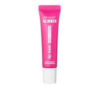 Revlon Glimmer Lip Treat Balm 005 Hibiscus Spritz 12 ml | Baume Lèvres et Masque de Nuit Hydratant 2-en-1, Soin pour les Lèvres au Fini Brillant avec du Squalane et des Peptides