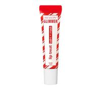 Revlon Glimmer Lip Treat Balm 012 Candy Cane 12 ml | Baume Lèvres et Masque de Nuit Hydratant 2-en-1, Soin pour les Lèvres au Fini Brillant avec du Squalane et des Peptides