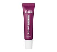 Revlon Glimmer Lip Treat Balm 013 Blackberry Chip 12 ml | Baume Lèvres et Masque de Nuit Hydratant 2-en-1, Soin pour les Lèvres au Fini Brillant avec du Squalane et des Peptides