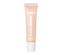 Revlon Glimmer Lip Treat Balm, Baume lèvres et Masque de nuit hydratant 2-en-1, Soin pour les lèvres, Fini brillant, Squalane et peptides, 001 Scent Free, 12 ml