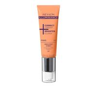 Revlon Illuminance Correct + Brighten Primer - Primer maquillage illuminateur de teint, base de teint à la vitamine C et citron, base maquillage éclat, N002, 28 ml