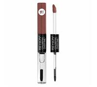 Revlon Liquid Lipstick with clear Lip gloss, colorStay Overtime Lipcolor, Dual Ended with Vitamin E in Nudes & Browns, 320 Faithful