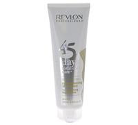Revlon Professional - 2 en 1 Shampooing et soin cheveux colorés 45 Days cendré stunning highlights