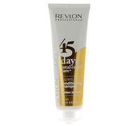 Revlon Professional - 2 en 1 Shampooing et soin cheveux colorés 45 Days doré golden blondes