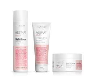 REVLON PROFESSIONAL Color Protective Shampooing Micellaire Protecteur 250 ml + Color Melting Conditioner Soin Fondant Protecteur 200 ml + Jelly Color Masque Gel Protecteur de Couleur 250 ml/8.45 oz