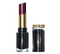 Revlon, Rouge à lèvres Super Lustrous Glass Shine, haute brillance, formule crémeuse et hydratante, infusée en acide hyaluronique, aloe vera et quartz rose 012 Black Cherry 3,1g