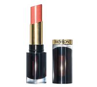 Revlon, Rouge à lèvres Super Lustrous Glass Shine, haute brillance, formule crémeuse et hydratante, infusée en acide hyaluronique, aloe vera et quartz rose 019 Dewy Peach,3.1g
