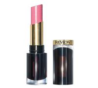 Revlon, Rouge à lèvres Super Lustrous Glass Shine, haute brillance, formule crémeuse et hydratante, infusée en acide hyaluronique, aloe vera et quartz rose 021 So Sleek Pink, 3.1g
