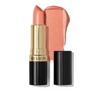 REVLON Rouge à lèvres Super Lustrous, Pearl Formule crémeuse pour des lèvres douces et pulpeuses, Sensation d'hydratation, 120 Apricot Fantasy, 4,2g