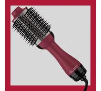 Revlon Rvdr5279uke - Seche-Cheveux Volumisant Titane - Brosse Ovale - Technologie Ionique - Picots Mixtes - 3 Réglages De Chauffe