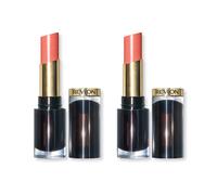Revlon Super Lustrous Glass Shine Lipstick 3.1g - 019 Dewy Peach x2