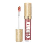 Revlon Super Lustrous Glimmer Gloss 005 Glazed Almond 3,8 ml | Repulpe et Hydrate instantanément les lèvres, Fini brillant multidimensionnel, paillettes d'origine végétale et nacres