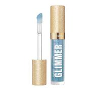 Revlon Super Lustrous Glimmer Gloss - Gloss repulpant lèvres hydratant, lip gloss brillant, maquillage pour les lèvres, 010 Indigo Ice, 3,8 ml