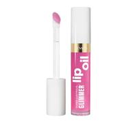 Revlon Super Lustrous Glimmer Lip Oil, Huile à lèvres hydratante, Brillance intense non collante, Maquillage lèvres, 004 Gone Rose, 3,8 ml