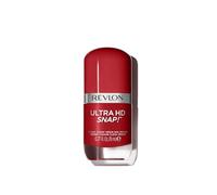 Revlon, Ultra Hd Snap, VernisàOngles 100 pourcentage Vegan, 78 pourcentage d'Ingrédients d'Origine Naturelle, Formule Intense, Brillante et Fortifiante, N030 Cherry On Top, 8 Ml