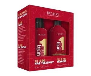 Revlon Uniq One Hair Treatment 150m + Shampoo 230ml Duo Pack
