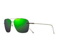 Revo - Air 3 Satin Gunmetal Serilium Dark Green Photochromic Polarized - Lunettes de soleil