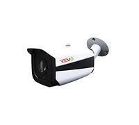 REVO America AeroHD RACBJ36-3 Caméra à Objectif Fixe IR 3,6 mm Vision Nocturne 100 °, Plage Dynamique Automatique, Verre Anti-reflet Infrarouge, intérieur/extérieur, câble BNC 152 cm Inclus Blanc