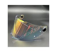 (Revo Red) Espagne MT Thunder 4 Casque Lentille Galvanoplastie Argent Magique Thé Noir Transparent Jour