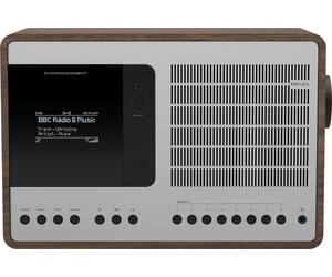 Revo SuperConnect Noyer/Argent - Radios Internet