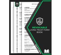 Revocable Living Trust Form Book: Estate Planning Forms Handbook | Trust Agreement Templates secure Your Legacy and Protecting Your Assets