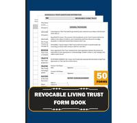 Revocable Living Trust Form Book: Estate Planning Legally Sound Doc with Assets Protection, and Inheritance Distribution