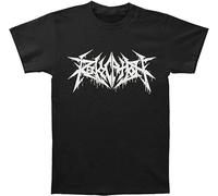 Revocation Men's Decrepit Logo T Shirt Fashion Spring Summer Casual Short Sleeve O Neck Black XL