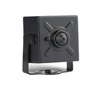 REVODATA 5MP POE IP Cam, Objectif sténopé 3,7 mm (80°FOV) Mini caméra de sécurité de Surveillance Ultra HD, détection de Mouvement, Application PC/téléphone (I706-2-P)
