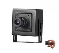 REVODATA 5MP POE Mini Security IP Caméra intérieure,3.6mm Objectif Vision à Distance P2P Caméra Vidéo CCTV H.265 POE IP Vidéo Détection Mouvement (I706-P-HS)