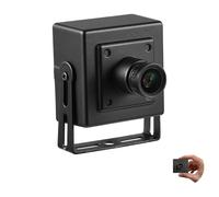 REVODATA 5MP POE Petite Caméra IP 4mm Objectif Sécurité d'intérieur POE IP Caméra,Vision Nocturne en Couleur Starlight P2P CCTV Video Détection de Mouvement H.265 (I706-P-FC-HS)