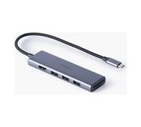 Ugreen Adaptateur USB-C multifonction 6-en-1 20956A HDMI 3x USB-A SD/TF Gris