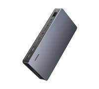 Revodok Pro 209 Docking Station USB C DisplayLink Dual HDMI et DisplayPort 4K60Hz Double Affichage Différent pour MacOS 9 en 1 Station Accueil Multiports USB 10Gbps PD 100W Ethernet Gigabit