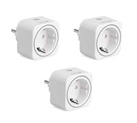 Revogi SmartPlug - prise intelligentes 16 A Bluetooth pilotable programmable Connectée interrupteur sans fil compteur programmateur contrôle par Smartphone Android Iphone lot de 3 prises SH-SPB012*3