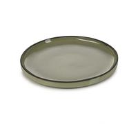 Revol - Assiette Caractère Cardamome Couleur - Cardamome, Tailles - H. 1,5 x Ø 15 cm