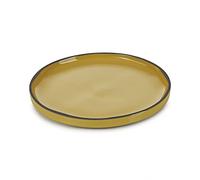 Revol - Assiette Caractère Curcuma Couleur - Curcuma, Tailles - H. 1,5 x Ø 15 cm