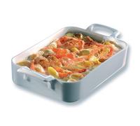 REVOL Plat rectangulaire en porcelaine Belle cuisine - 34 x 25 x 6,5 cm