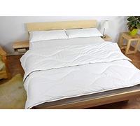 Revolana Couette 4-Saisons Hajla - Pure Laine - Coton Bio - 100% Naturelle - 400g/m² - 260x220cm