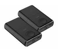 Revolt 2 batteries de secours 10000 mAh avec quick charge et recharge induction PB-180