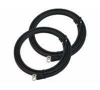 Revolt 2 câbles pour batterie et régulateur de charge avec cosses M6 - 150 cm / 6 mm²