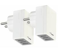 Revolt 2 chargeurs secteur avec 3 ports USB et technologie Smart Power - 17 W