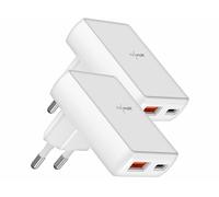 Revolt 2 chargeurs secteur plats USB-A / USB-C 20 W