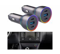 Revolt 2 chargeurs USB allume-cigare 135 W