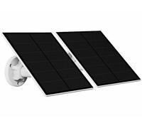 Revolt Panneaux solaires 5 W pour caméra IP avec port USB-C – 2 panneaux